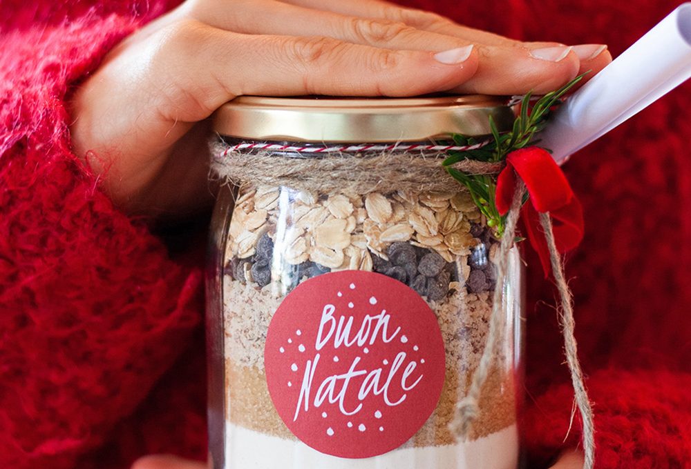 Natale: regala il Kit per biscotti in barattolo