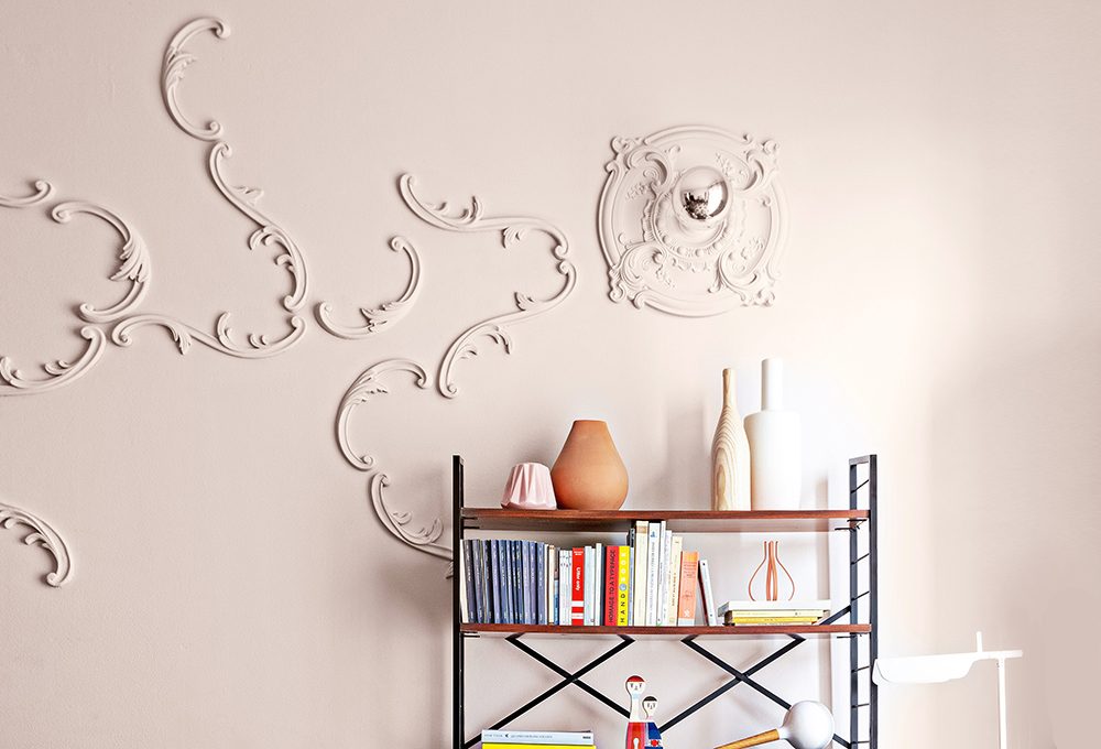 Decorare le pareti con gli stucchi
