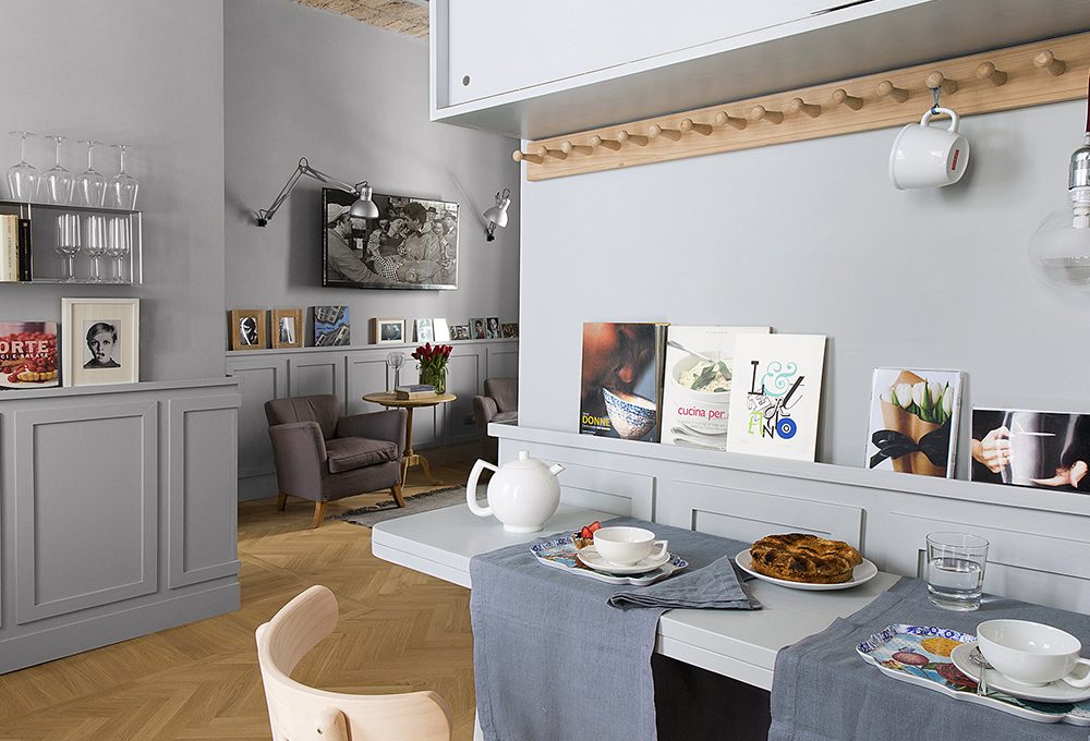Come trasformare un piccolo appartamento in un open space di charme