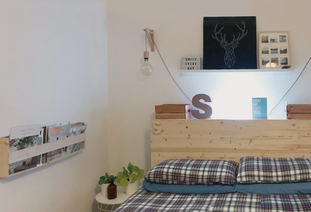 Dai un nuovo look alla zona notte con la testiera fai-da-te