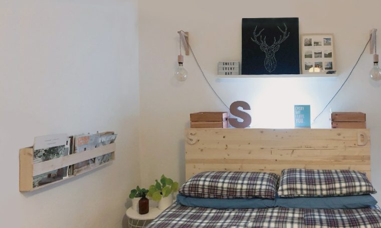 Dai un nuovo look alla zona notte con la testiera fai-da-te