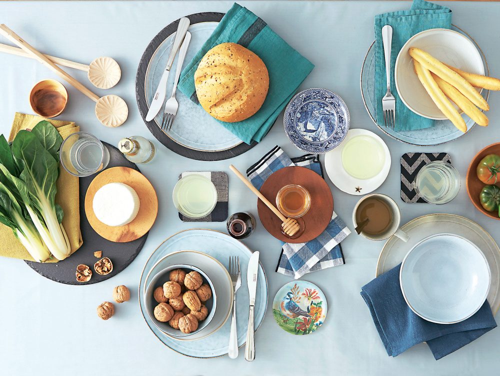 Mise en place per brunch e pranzi a ‘stile libero’