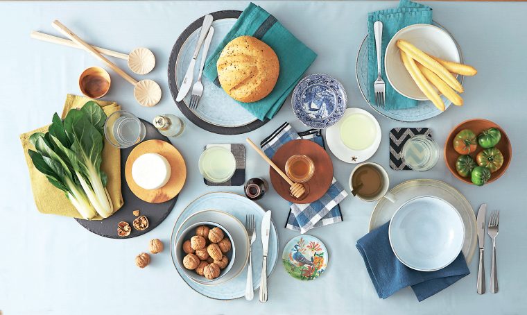 Mise en place per brunch e pranzi a ‘stile libero’