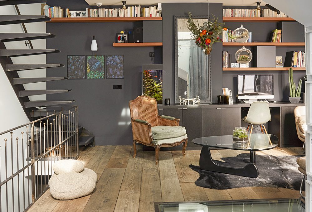 Arredare il living in stile urban-green