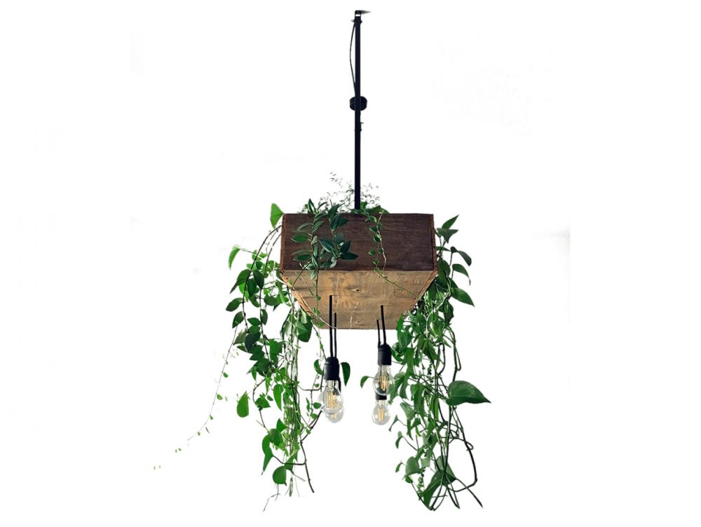 Realizza il lampadario in stile urban jungle