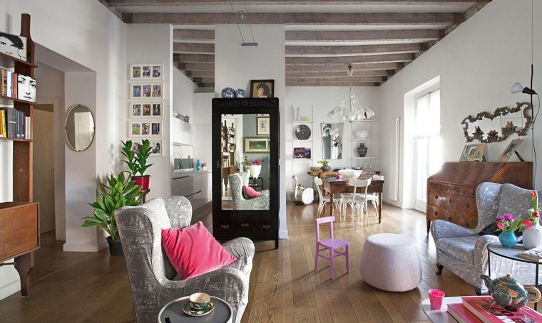 Il restyling che valorizza gli arredi d’epoca