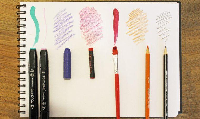 Dipingere e disegnare a casa: materiali e colori
