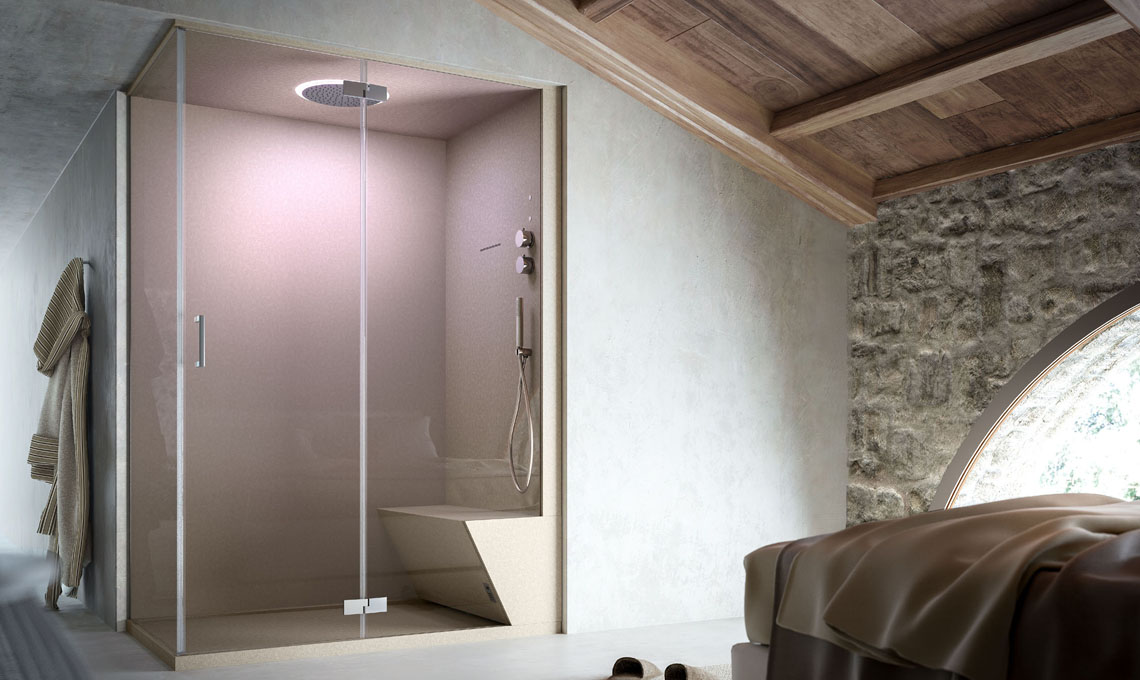 bagno turco in casa glass1989