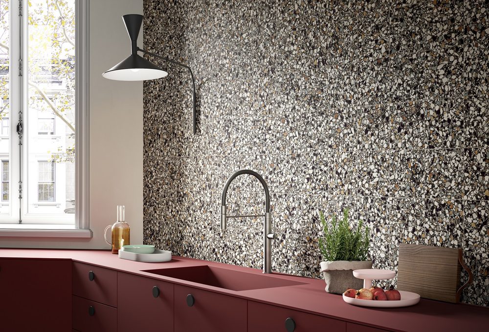 Piastrelle e rivestimenti effetto terrazzo veneziano
