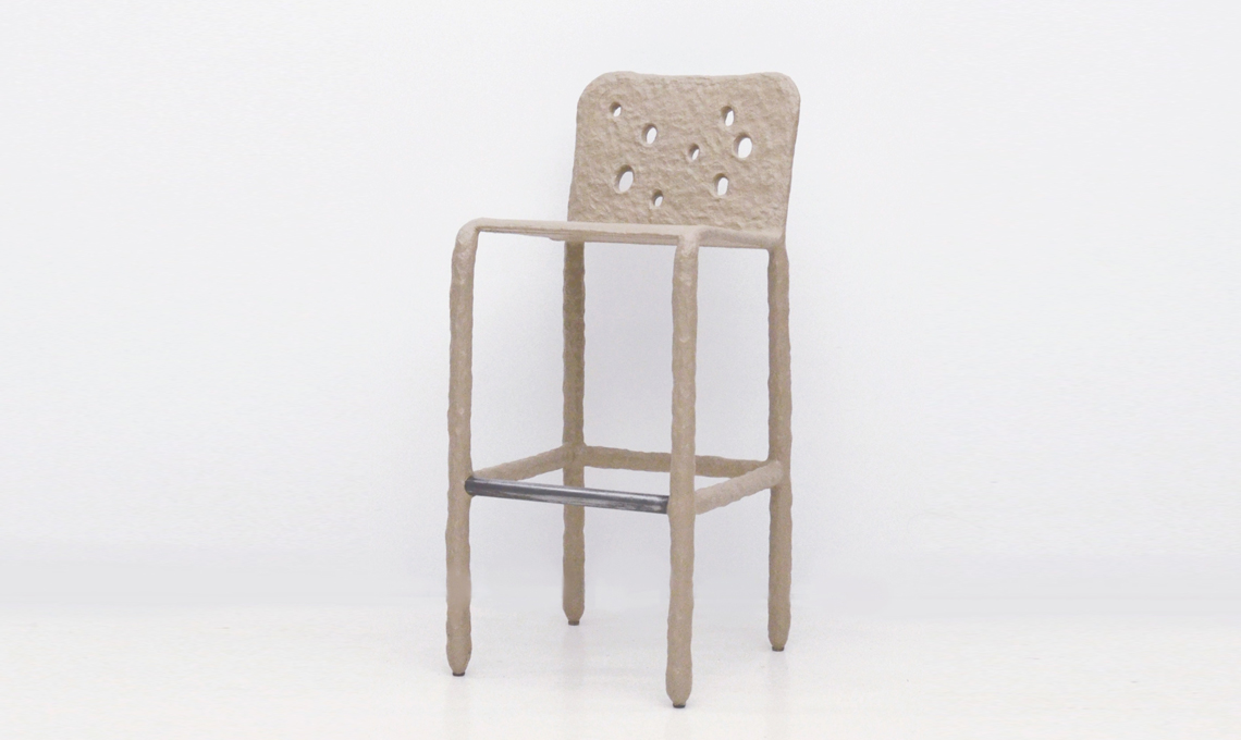 sedia design fatta a mano