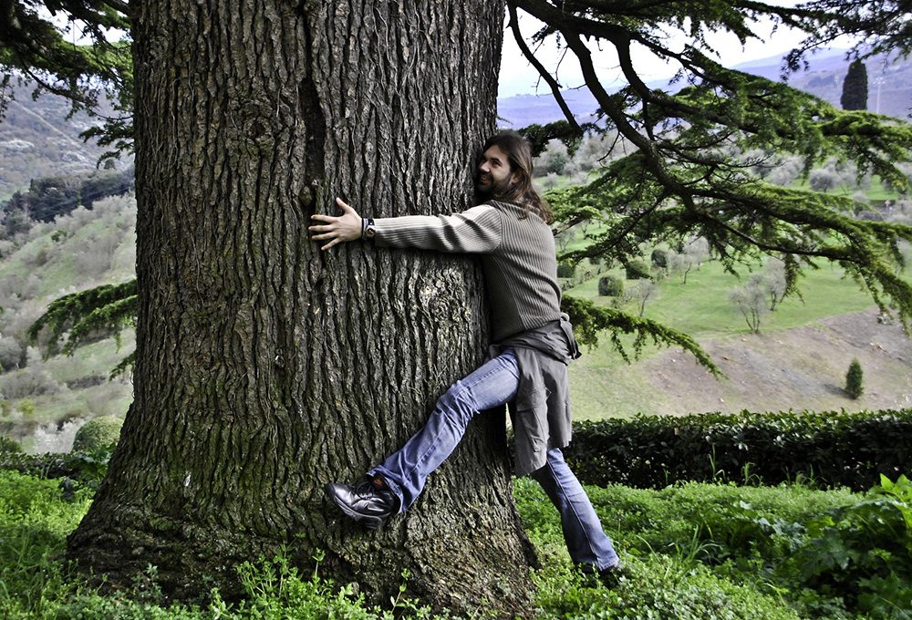 Abbracciare gli alberi fa bene alla salute