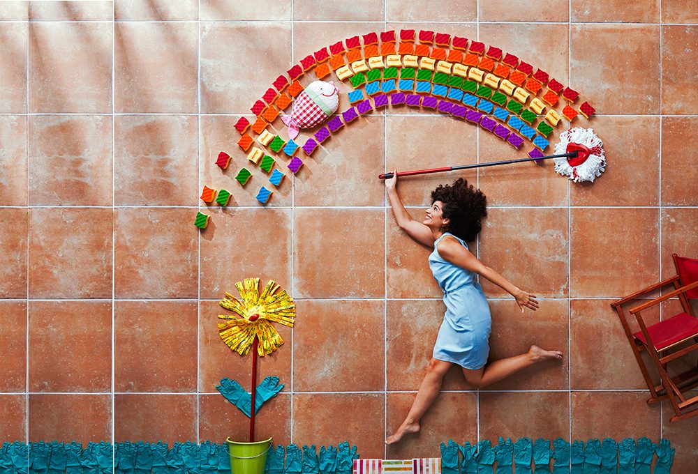 Il sistema dei 4 colori per pulire casa e aumentare l’igiene