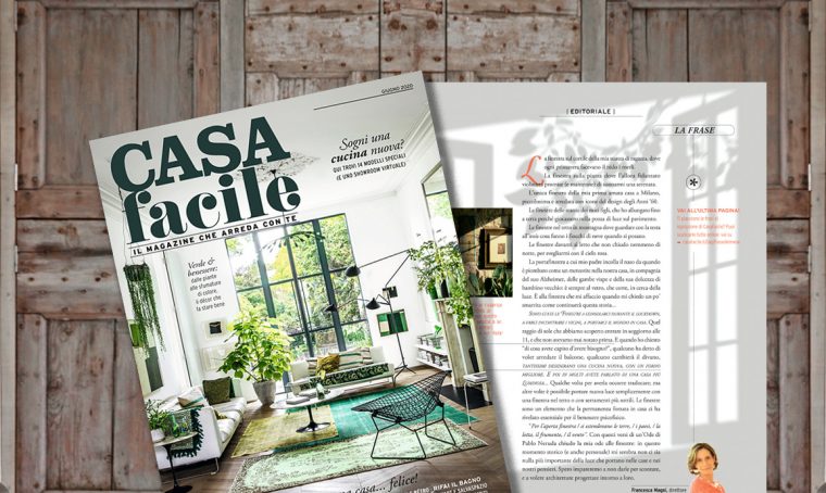 CasaFacile di giugno 2020: l’editoriale del direttore