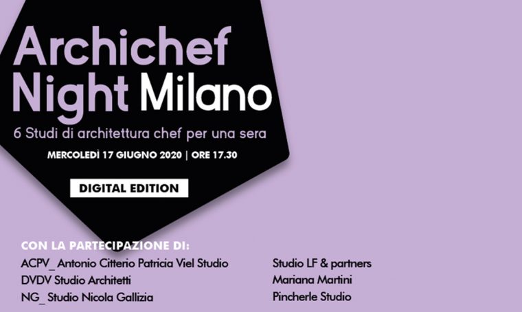 Archichef Night 2020: edizione digitale