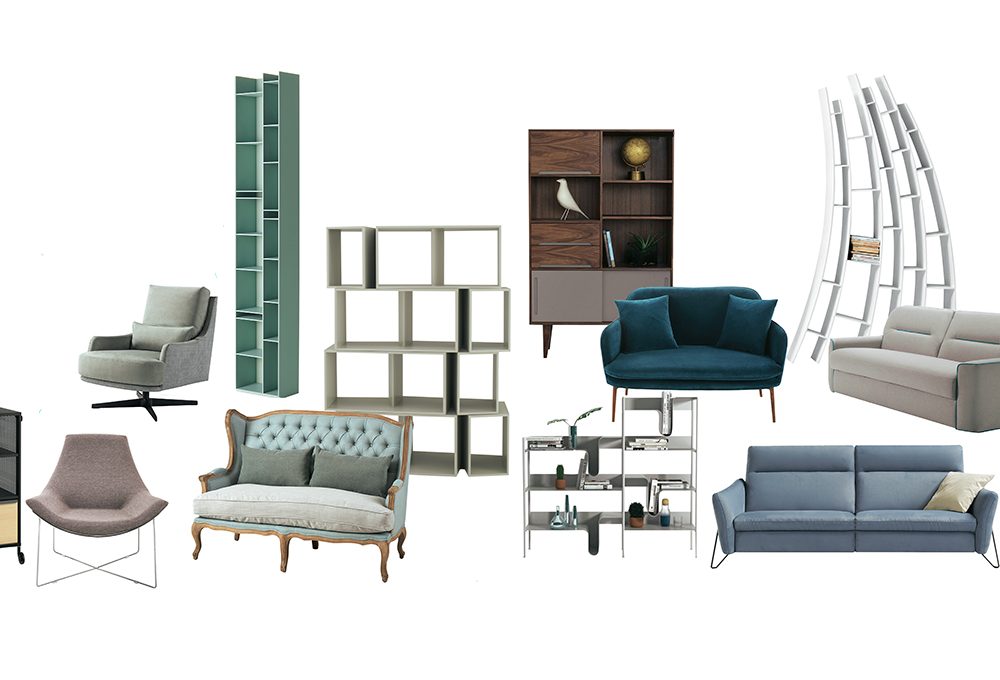 Zona relax: come abbinare sedute e librerie