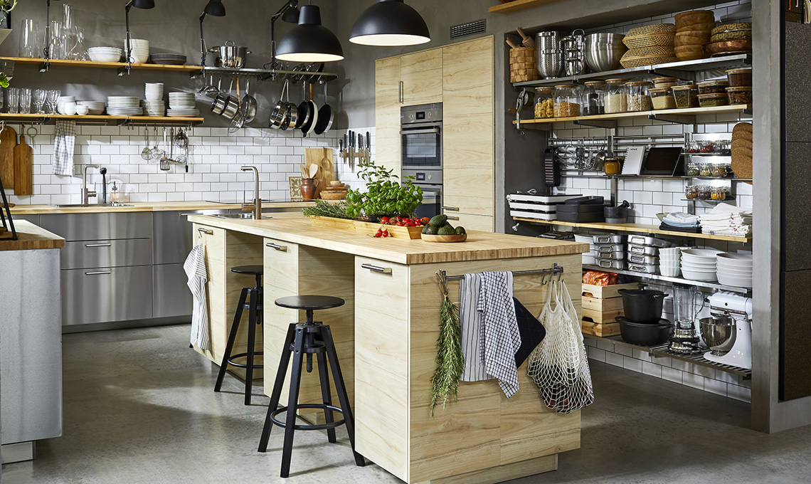 cucina con isola