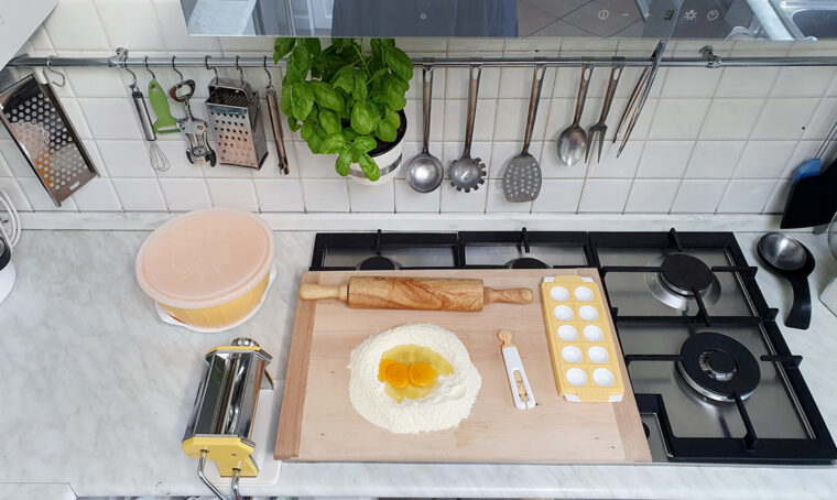 Cucina: un piano di lavoro… a sorpresa
