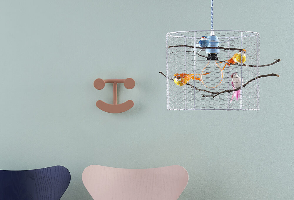 Come fare il lampadario con gli uccellini
