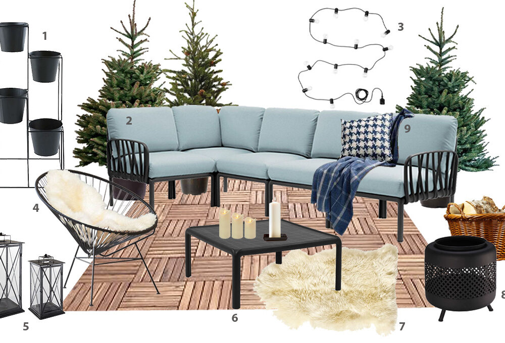Sei consigli per sfruttare il terrazzo in inverno