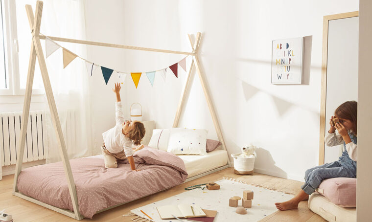 Kave Home lancia la linea di arredi per bambini ispirata al metodo Montessori