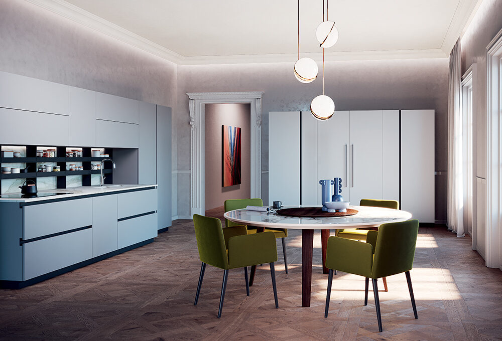 Cucina: soluzioni ad assetto variabile