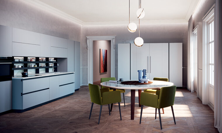 Cucina: soluzioni ad assetto variabile