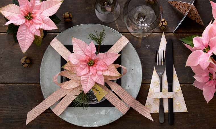 Crea alberelli decorativi per la tavola di Natale