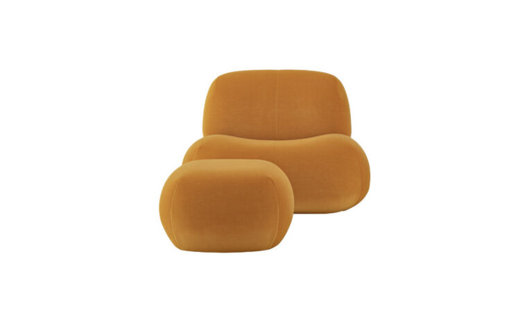 Poltrone avvolgenti e dalle forme arrotondate