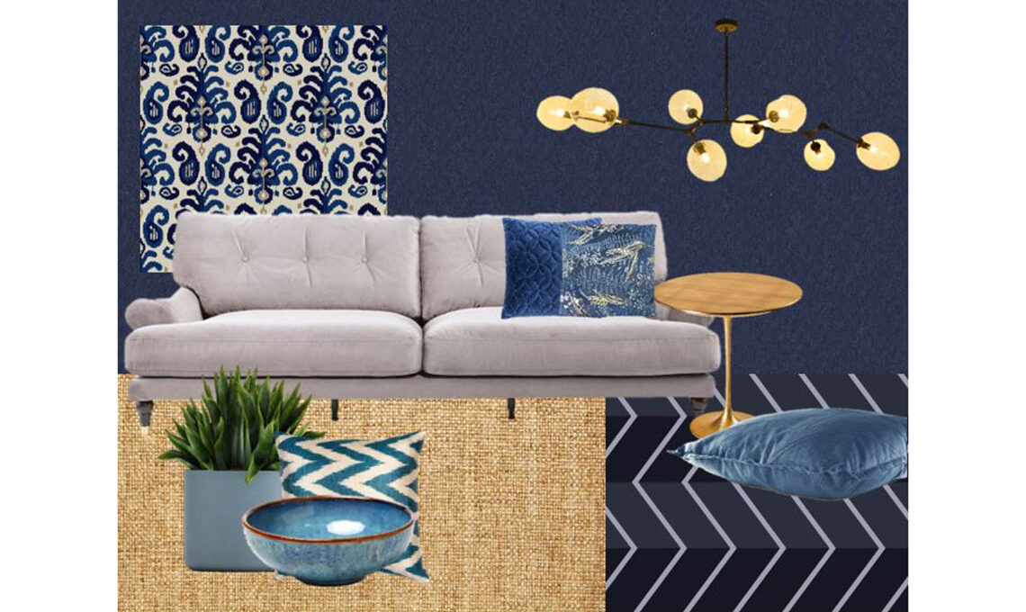 moodboard blu
