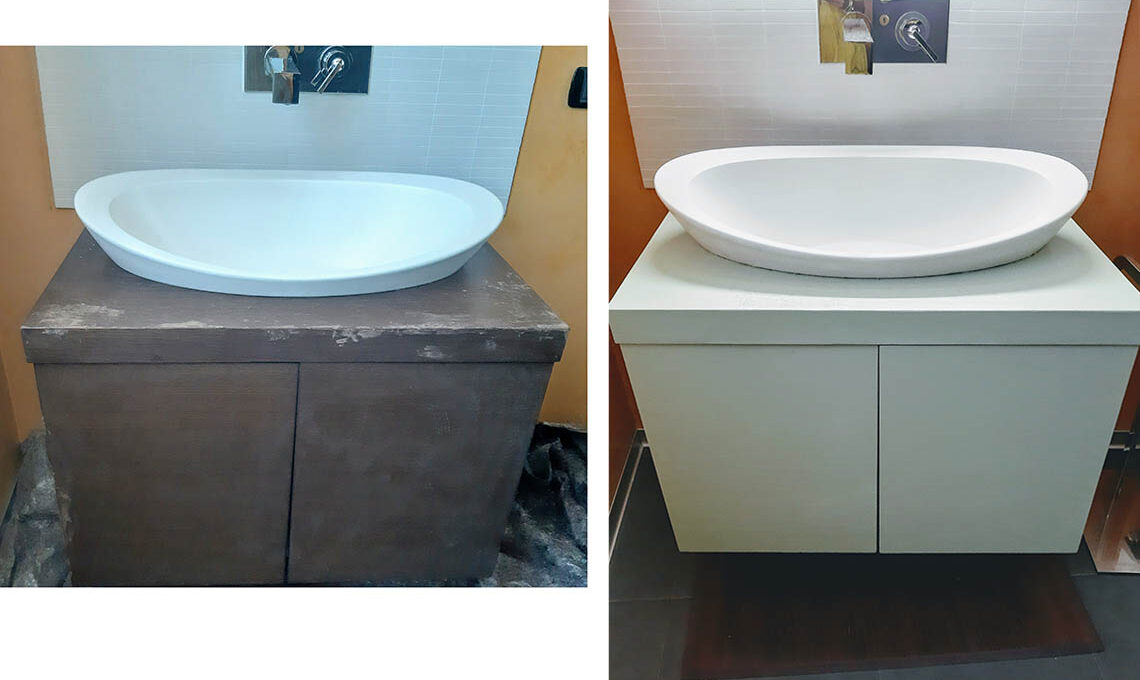Ridipingere mobile bagno