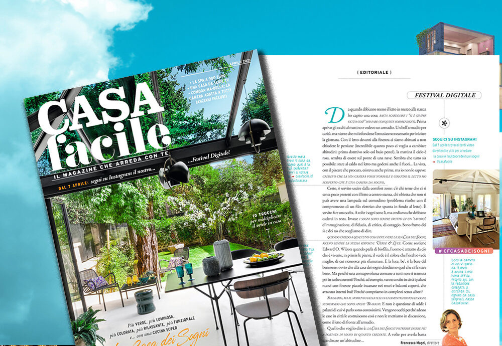 CasaFacile di aprile 2021: l’editoriale del direttore