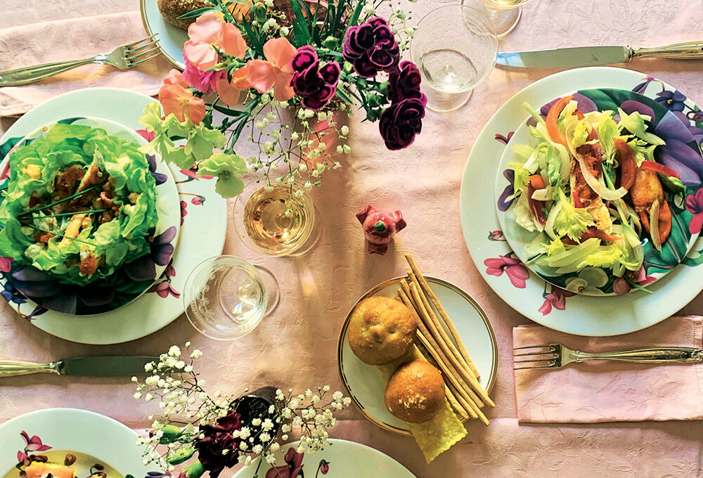 Think pink: il rosa ispira la mise en place