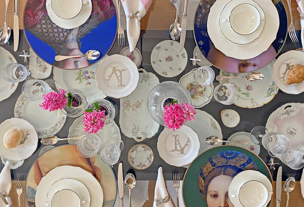 La mise en place in perfetto stile classico