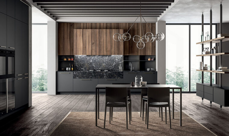 Personale estroversa flessibilità: la cucina Kalì di Arredo3