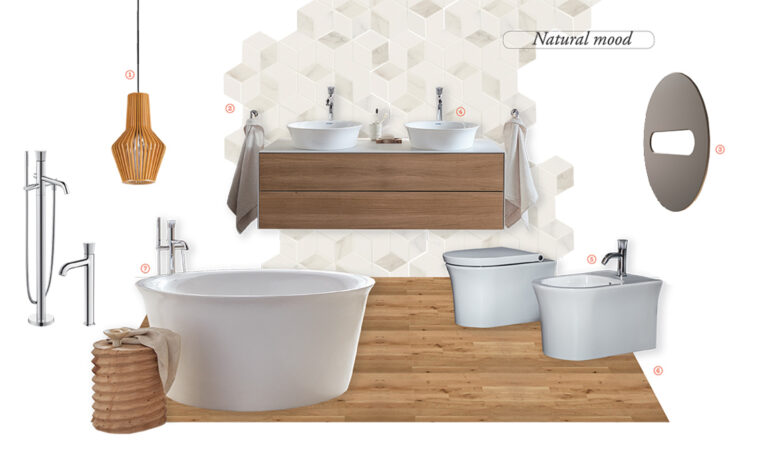 6 stili per un nuovo bagno