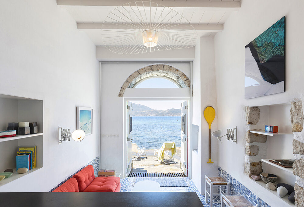 Grecia: la mini casa affacciata sul mare