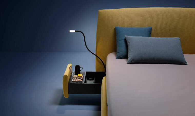 Noctis Infinity Bed: mettetevi comodi al fuorisalone!