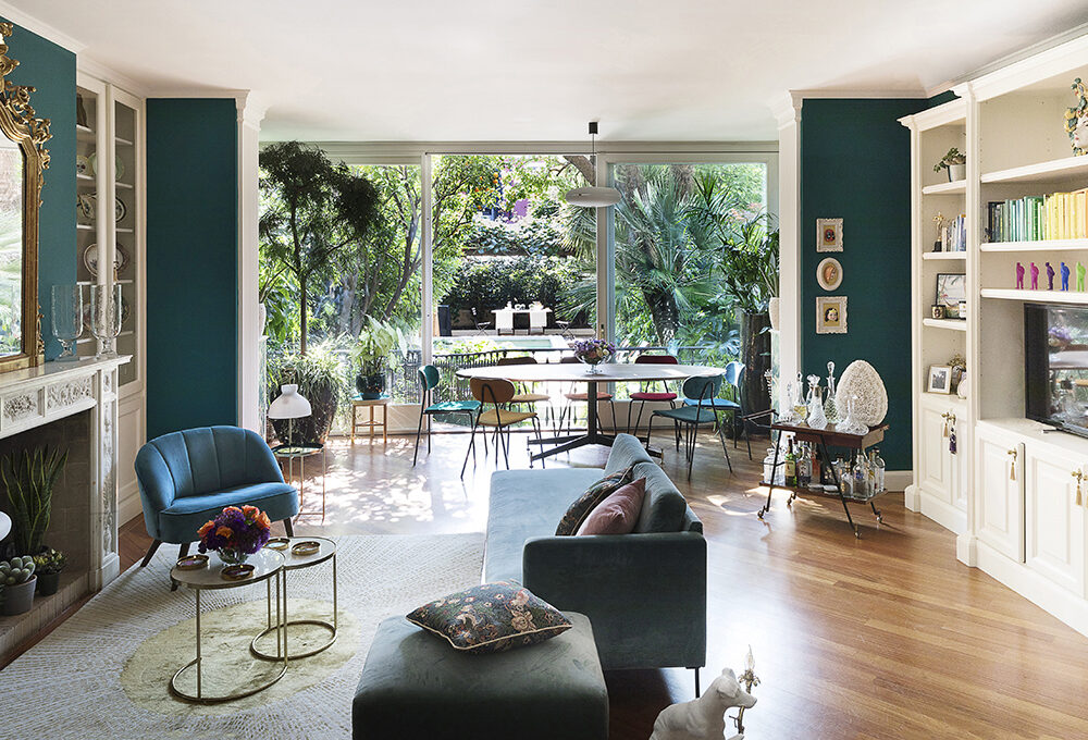 Largo alle piante nella villa milanese in affitto immersa nel verde