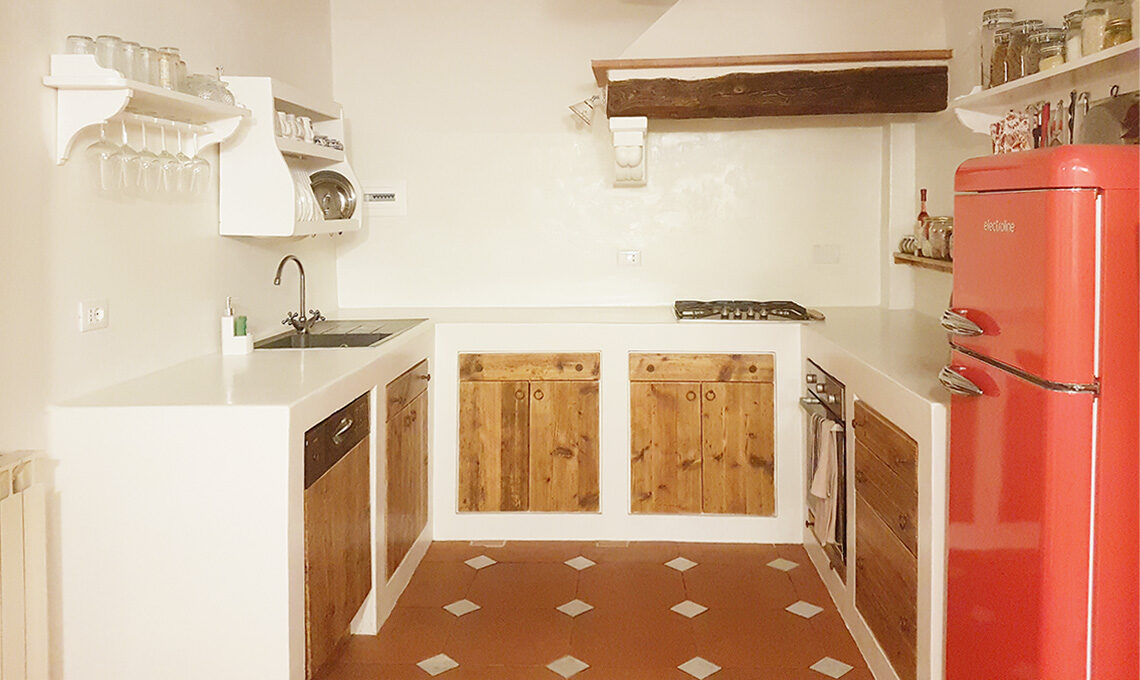 cucina in muratura