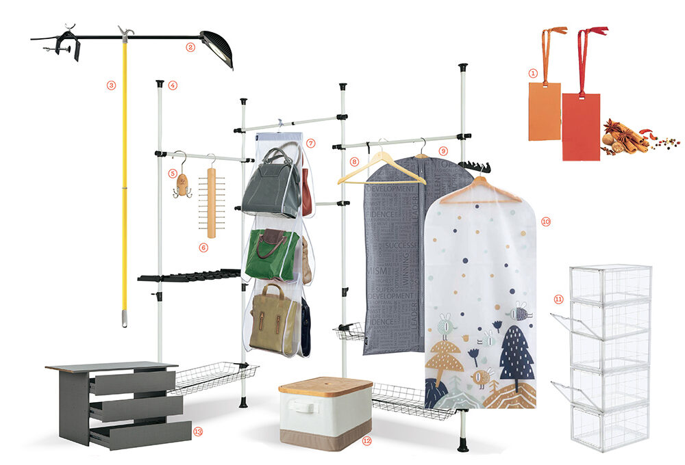 Bello & Possibile: cabina armadio low budget