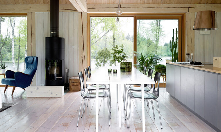 Come arredare la zona giorno in stile eco-nordico