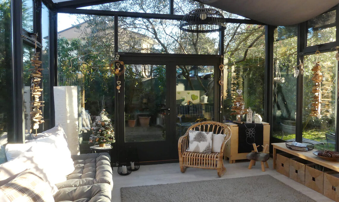 Veranda in vetro