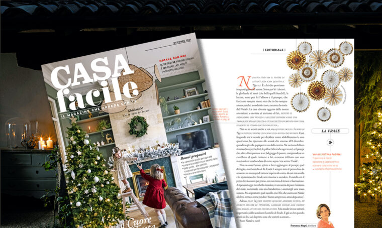 CasaFacile di dicembre 2021: l’editoriale del direttore