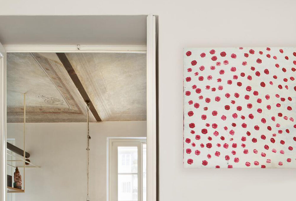 Come realizzare il quadro a pois