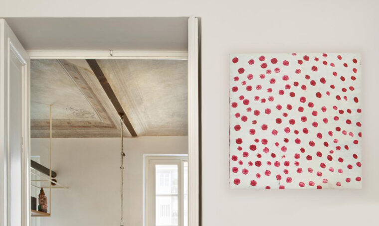 Come realizzare il quadro a pois