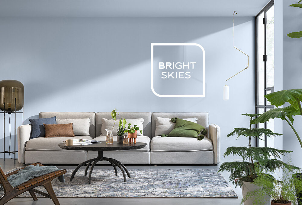 Il colore che verrà nel 2022: Bright skies di Sikkens