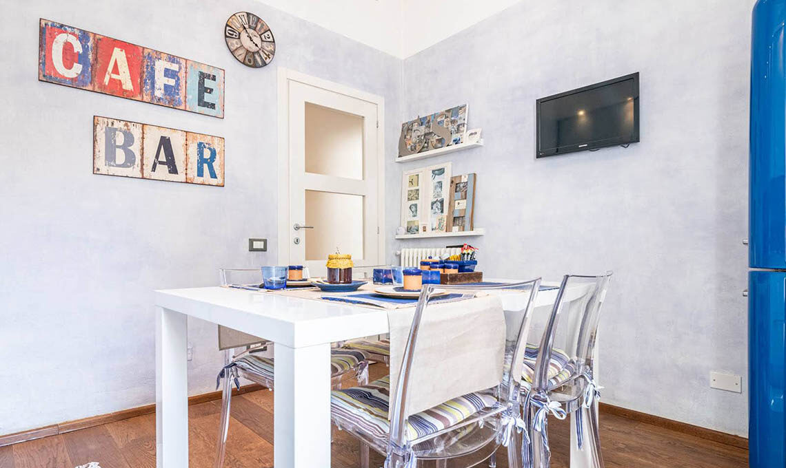Cucina moderna bianca