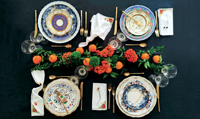 Mise en place: ‘Melting pot’ dal baule della nonna