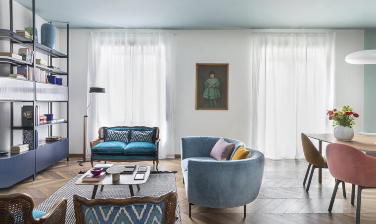 La scelta del colore è il segreto di una casa riuscita