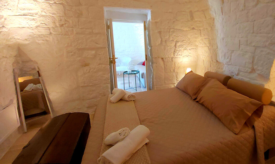 Trullo camera da letto